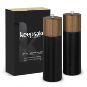 Keepsake Noir Salt and Pepper Grinders Keepsake Noir Salt and Pepper Grinders