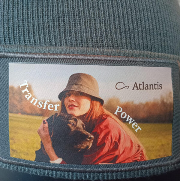 Atlantis Wind with Patch Beanie