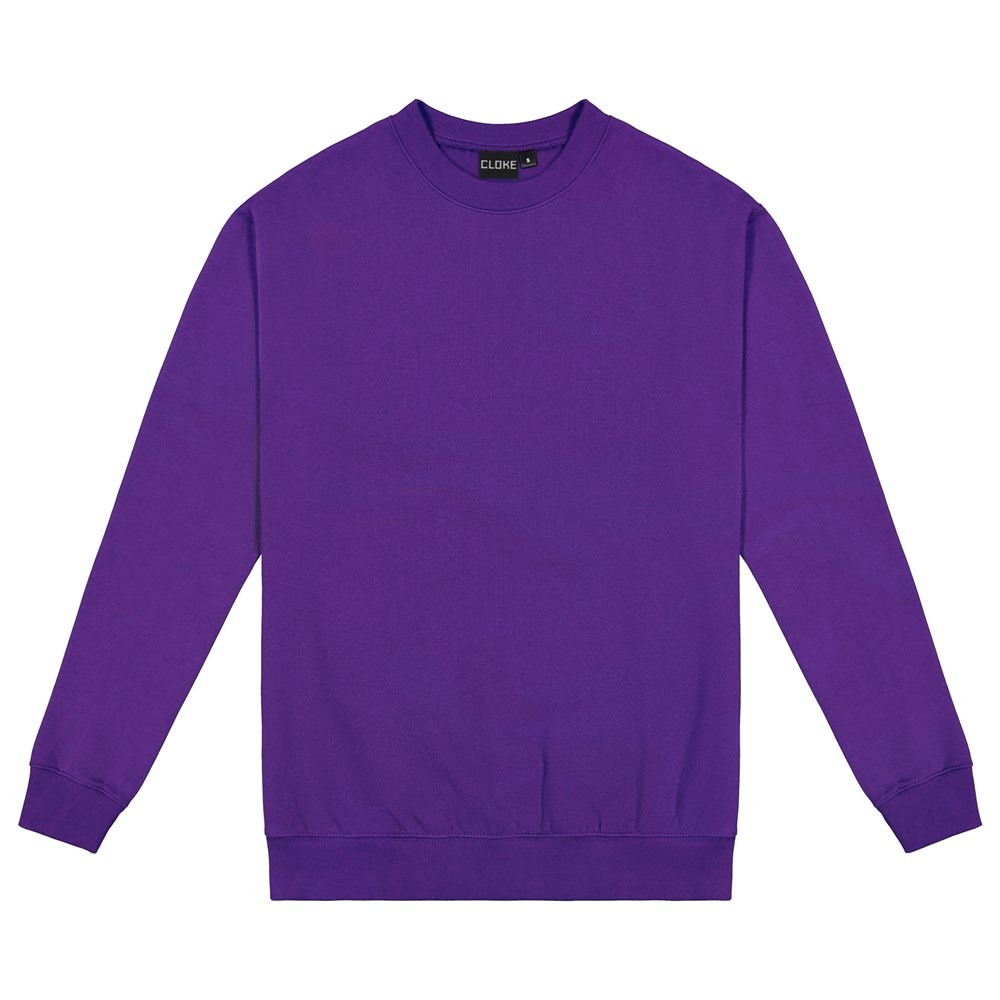 Standard Crew Neck Sweat Purple