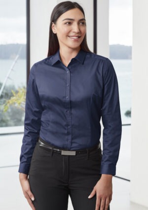 Ladies Dalton Long Sleeve Shirt