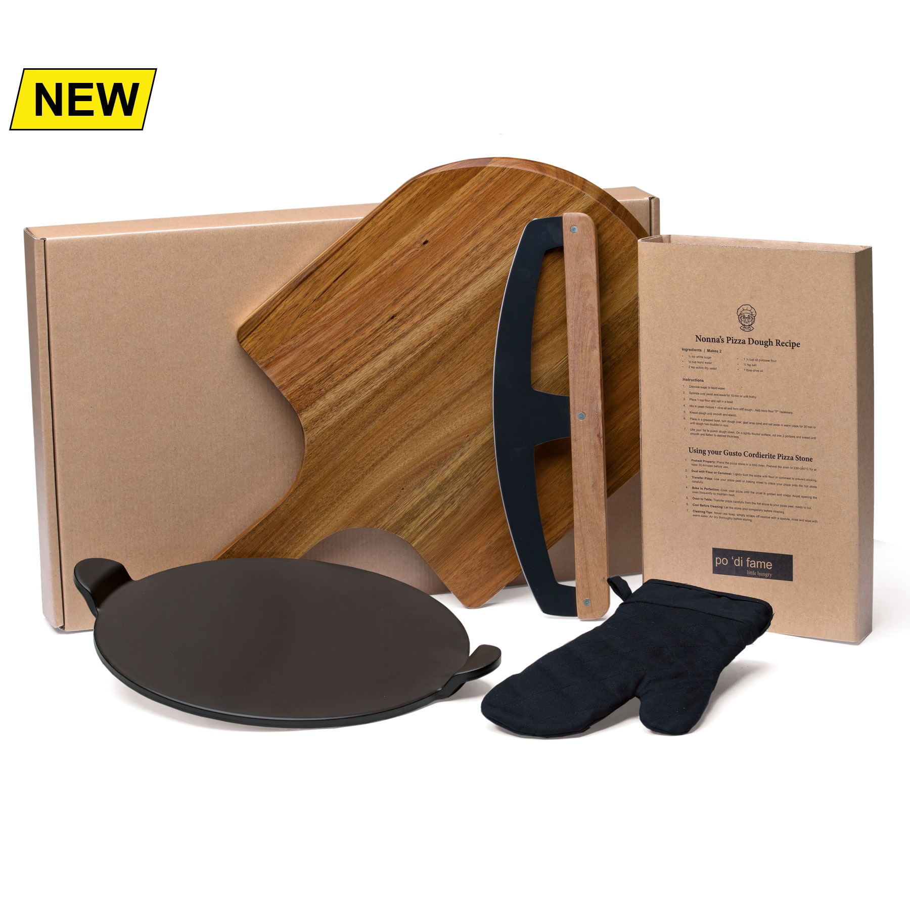 Gusto Pizza 4 pcs Set