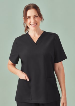 Womens Pulse V-Neck Scrub Top Womens Pulse V-Neck Scrub Top