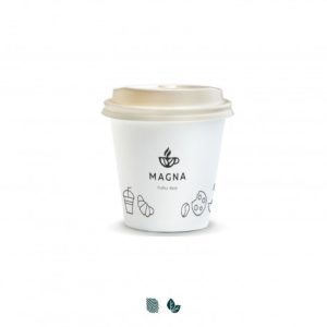 Compostable Paper Coffee Cup - 180ml Compostable Paper Coffee Cup - 180ml
