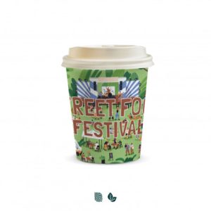 Compostable Paper Coffee Cup - 230ml Compostable Paper Coffee Cup - 230ml