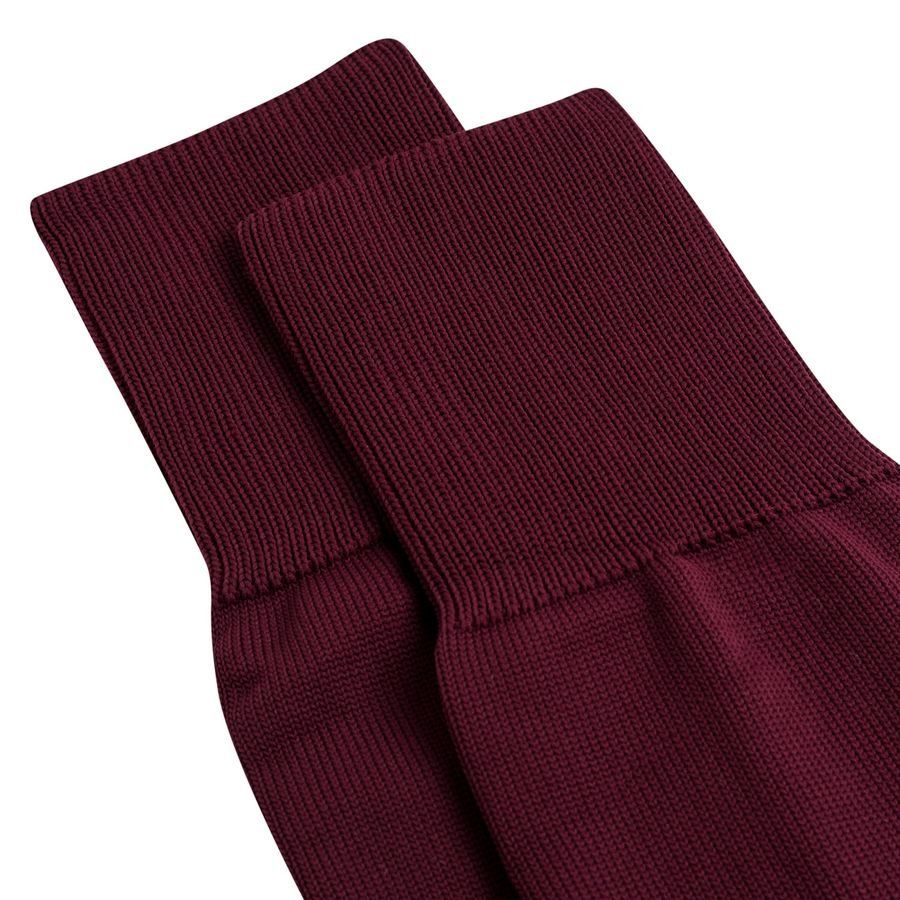 Milano Socks - Maroon/White Milano Socks - Maroon/White