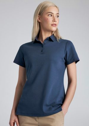 Womens Lotus Short Sleeve Polo Womens Lotus Short Sleeve Polo