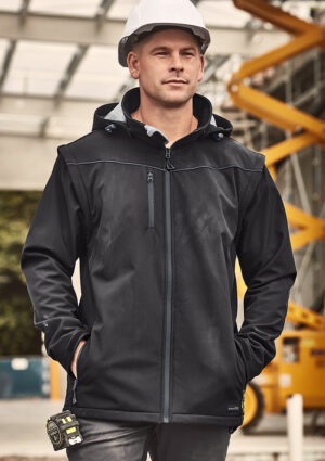 Unisex Streetworx 2 In 1 Stretch Softshell Jacket Unisex Streetworx 2 In 1 Stretch Softshell Jacket