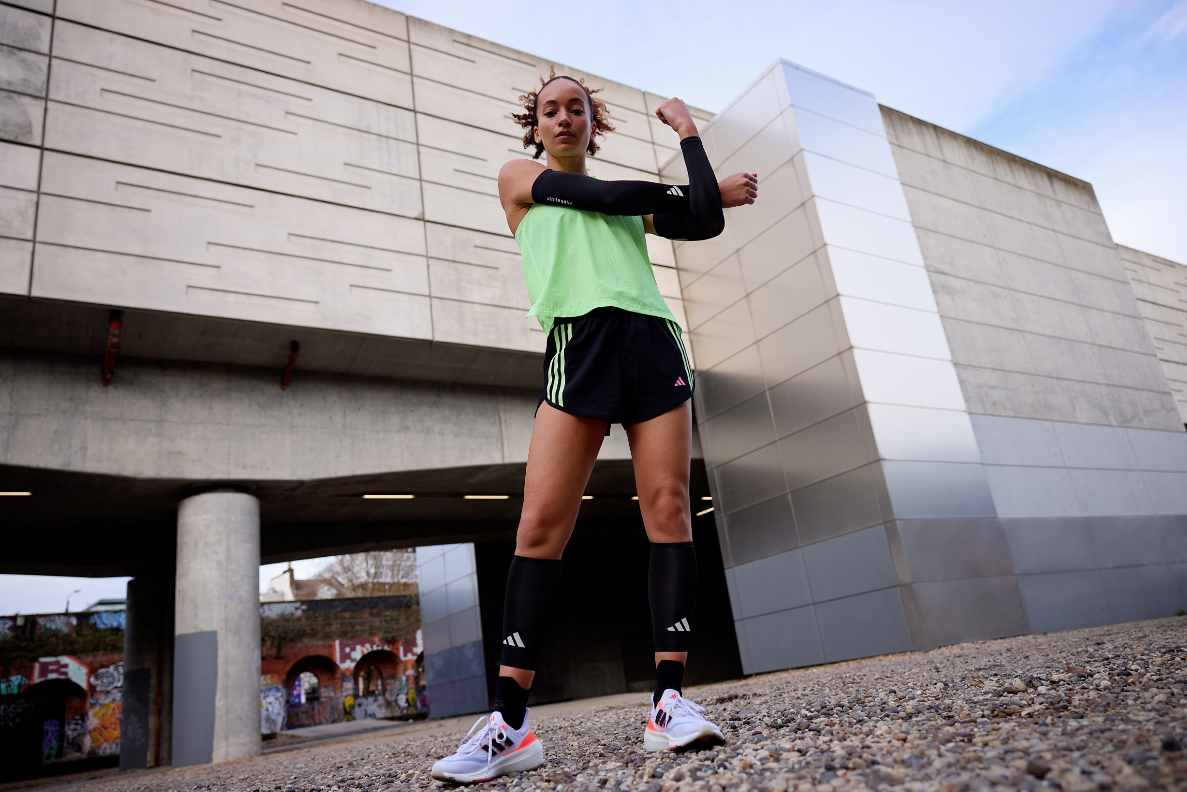 Aeroready Compression Arm Sleeves - Black