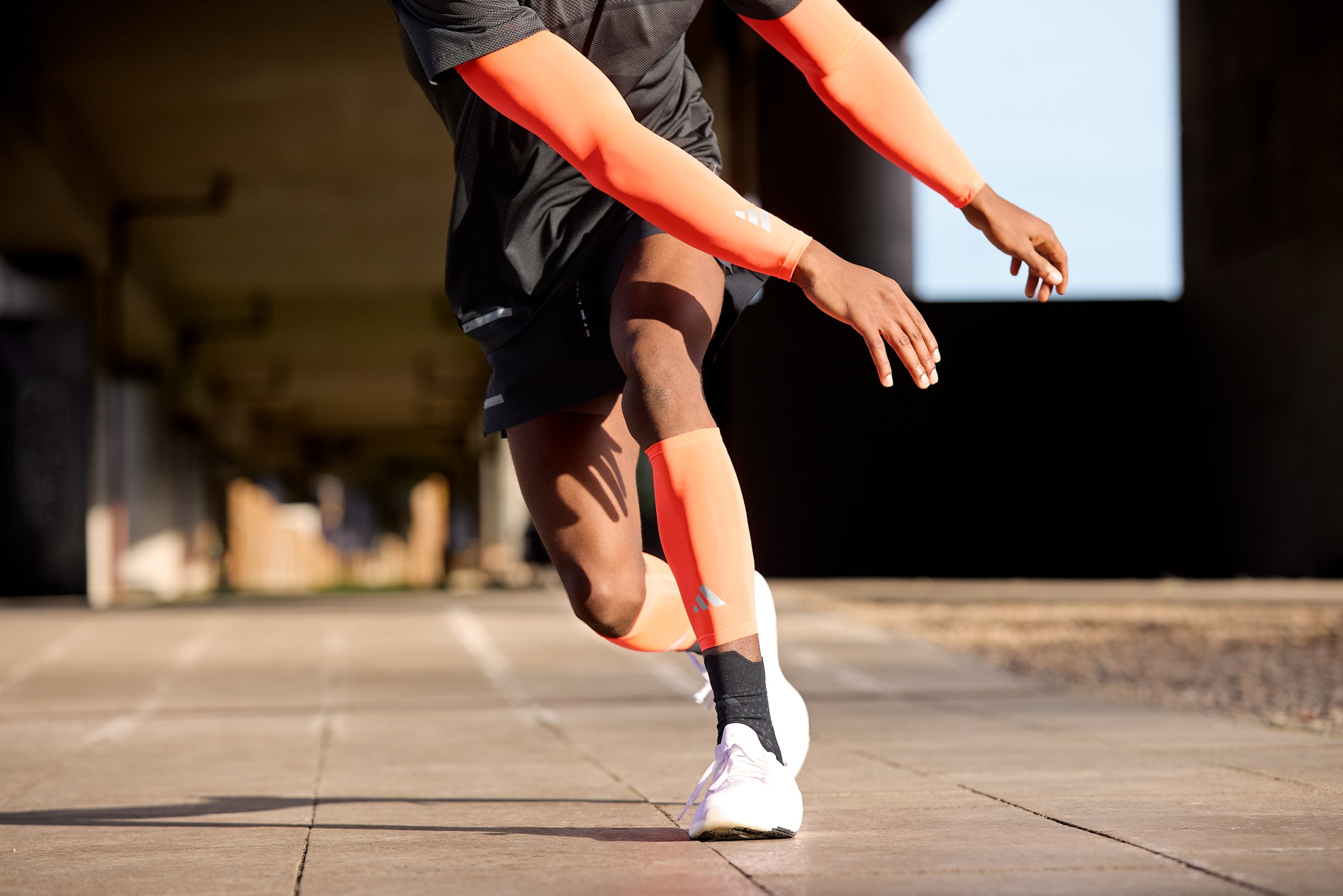 Aeroready Compression Calf Sleeves - Red