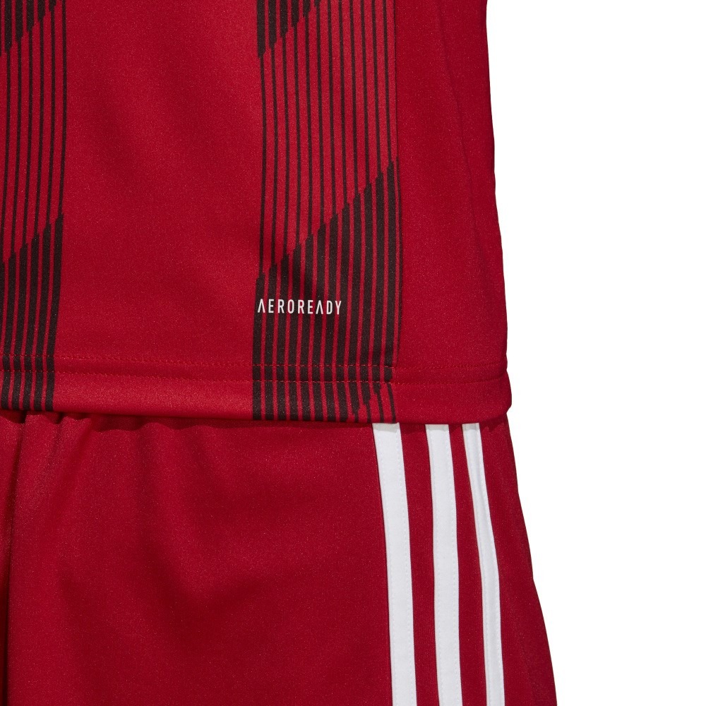 Striped Jersey - Power Red/White Striped Jersey - Power Red/White