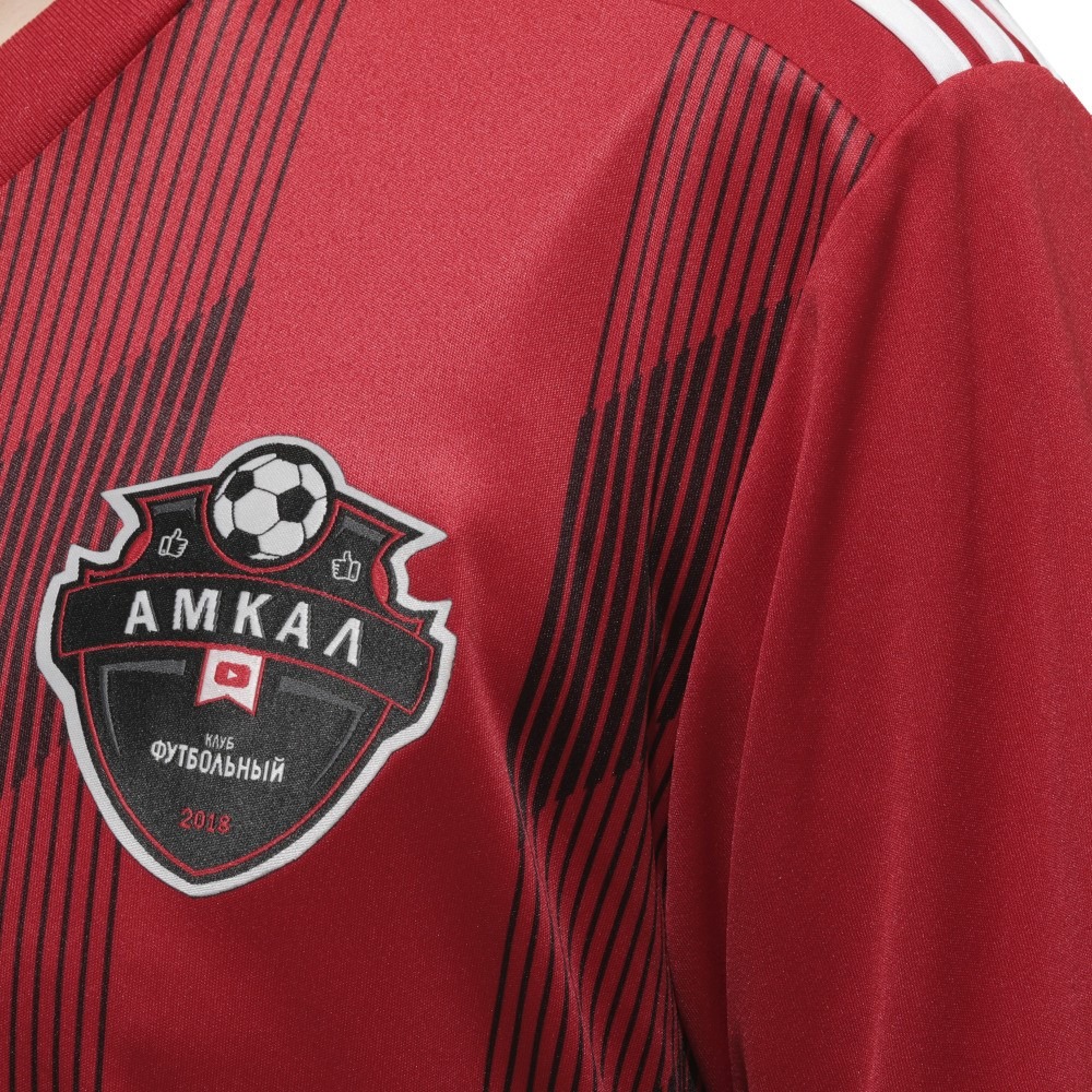 Striped Jersey - Power Red/White Striped Jersey - Power Red/White