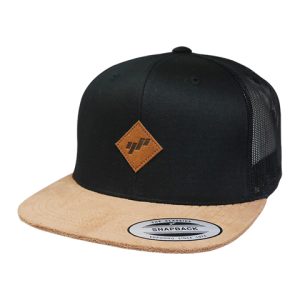 Flatpeak Trucker - Black/Tan Flatpeak Trucker - Black/Tan