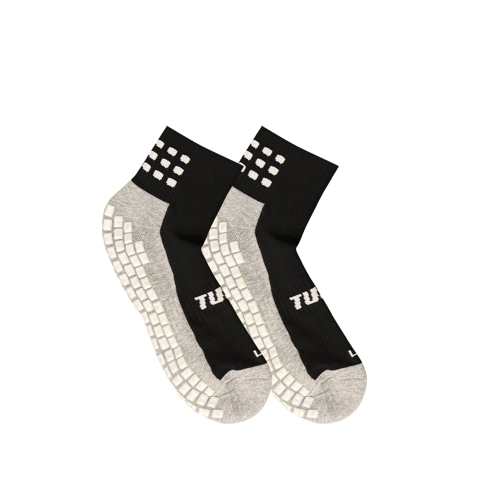 Tuff Quarter Grip Socks - Black Tuff Quarter Grip Socks - Black