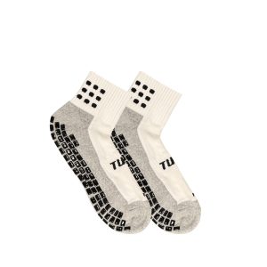 Tuff Quarter Grip Socks - White Tuff Quarter Grip Socks - White