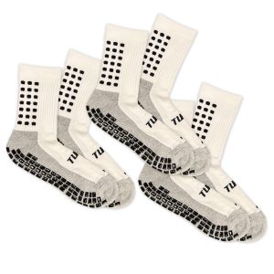 Tuff Grip Socks 3-Pack - White Tuff Grip Socks 3-Pack - White