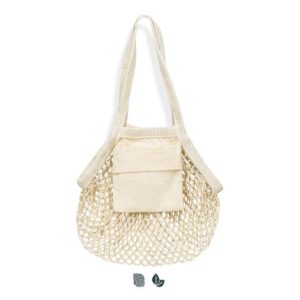Cotton Mesh Foldaway Tote Bag - Small Cotton Mesh Foldaway Tote Bag - Small