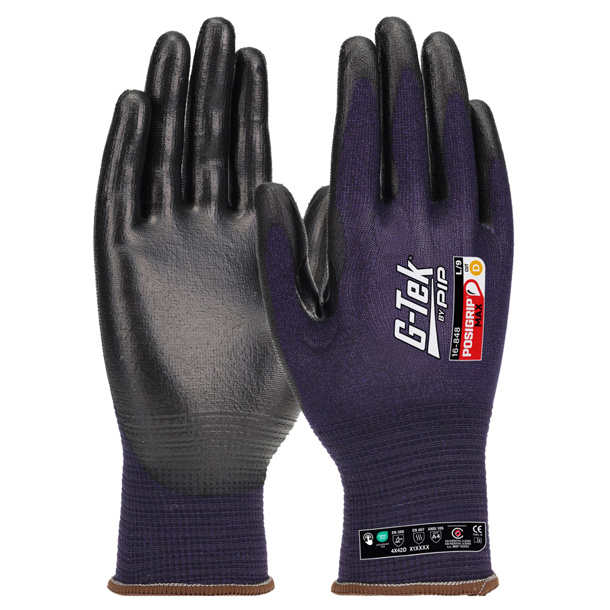 G-Tek Posigripmax 18G Cut D Glove G-Tek Posigripmax 18G Cut D Glove