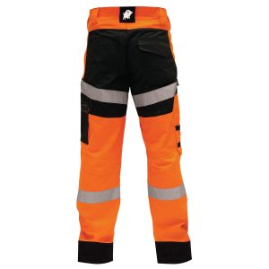 Trouser Ripstop Cotton Taped Orange/Black Trouser Ripstop Cotton Taped Orange/Black
