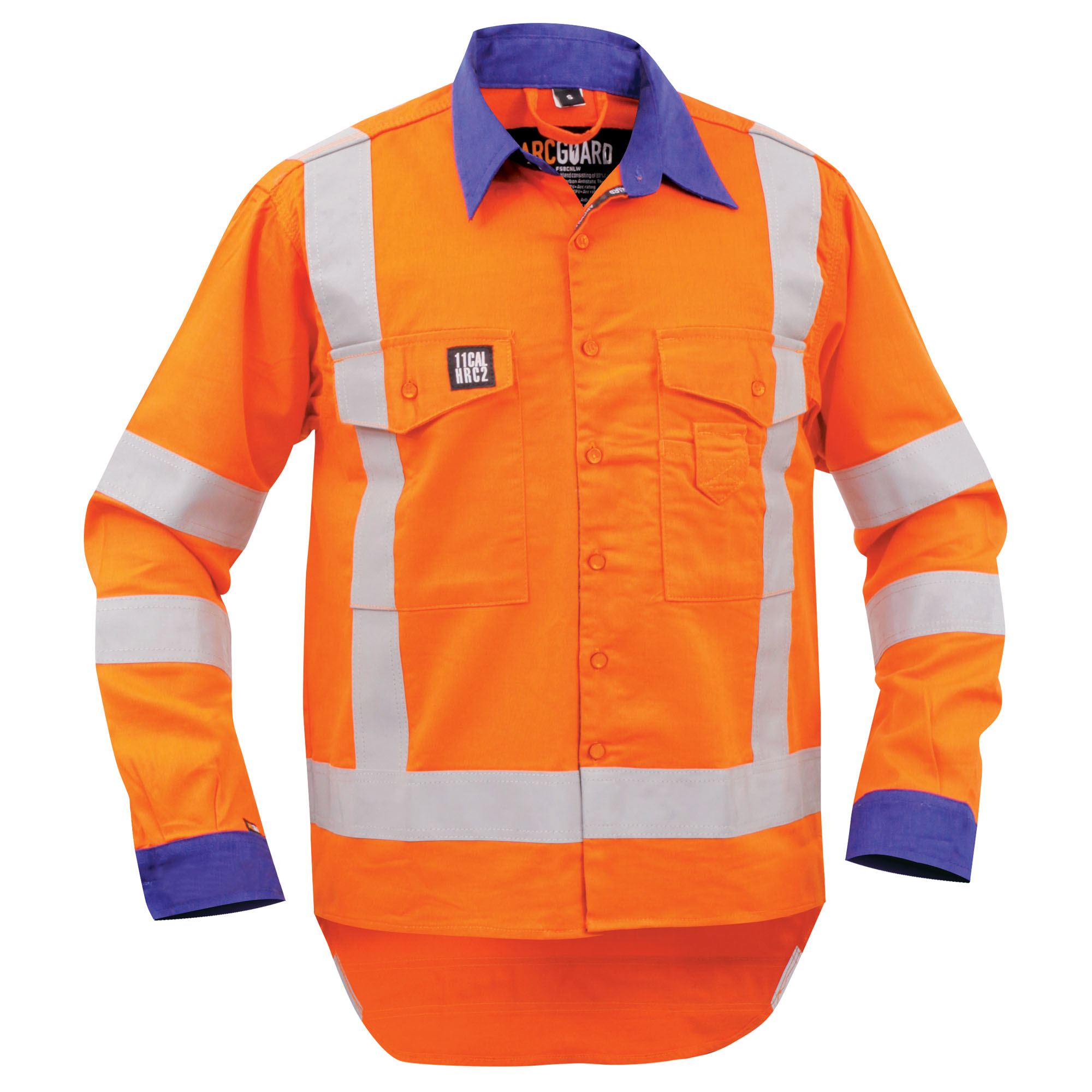 Shirt Arcguard 11Cal TTMC Royal Blue/Orange Shirt Arcguard 11Cal TTMC Royal Blue/Orange