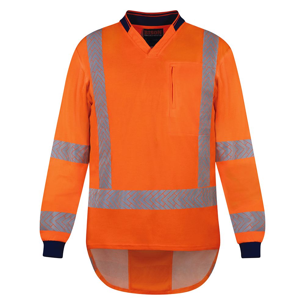Polo TTMC Cotton Backed Orange Polo TTMC Cotton Backed Orange