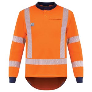Polo Arcguard 10Cal TTMC Inheratex Orange/Navy Polo Arcguard 10Cal TTMC Inheratex Orange/Navy
