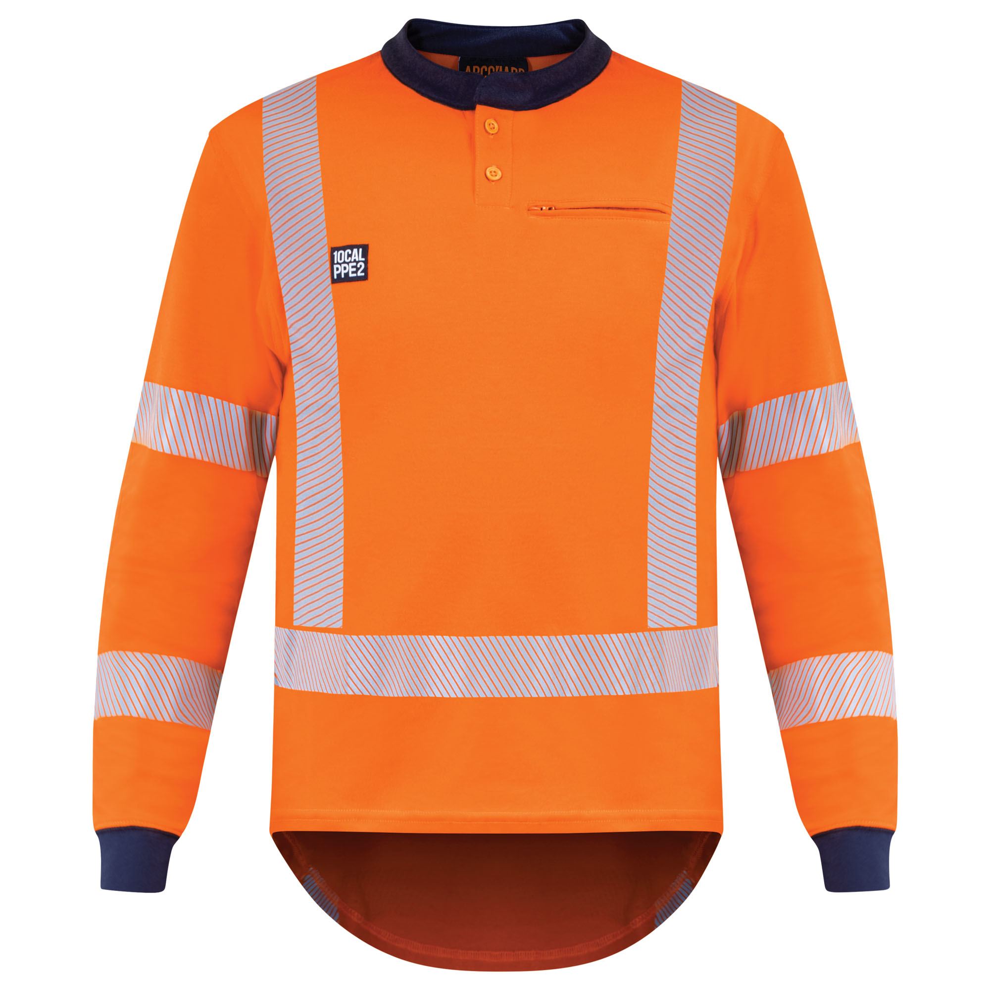 Polo Arcguard 10Cal TTMC Inheratex Orange/Navy Polo Arcguard 10Cal TTMC Inheratex Orange/Navy