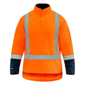 Polar Fleece TTMC Orange/Navy Polar Fleece TTMC Orange/Navy
