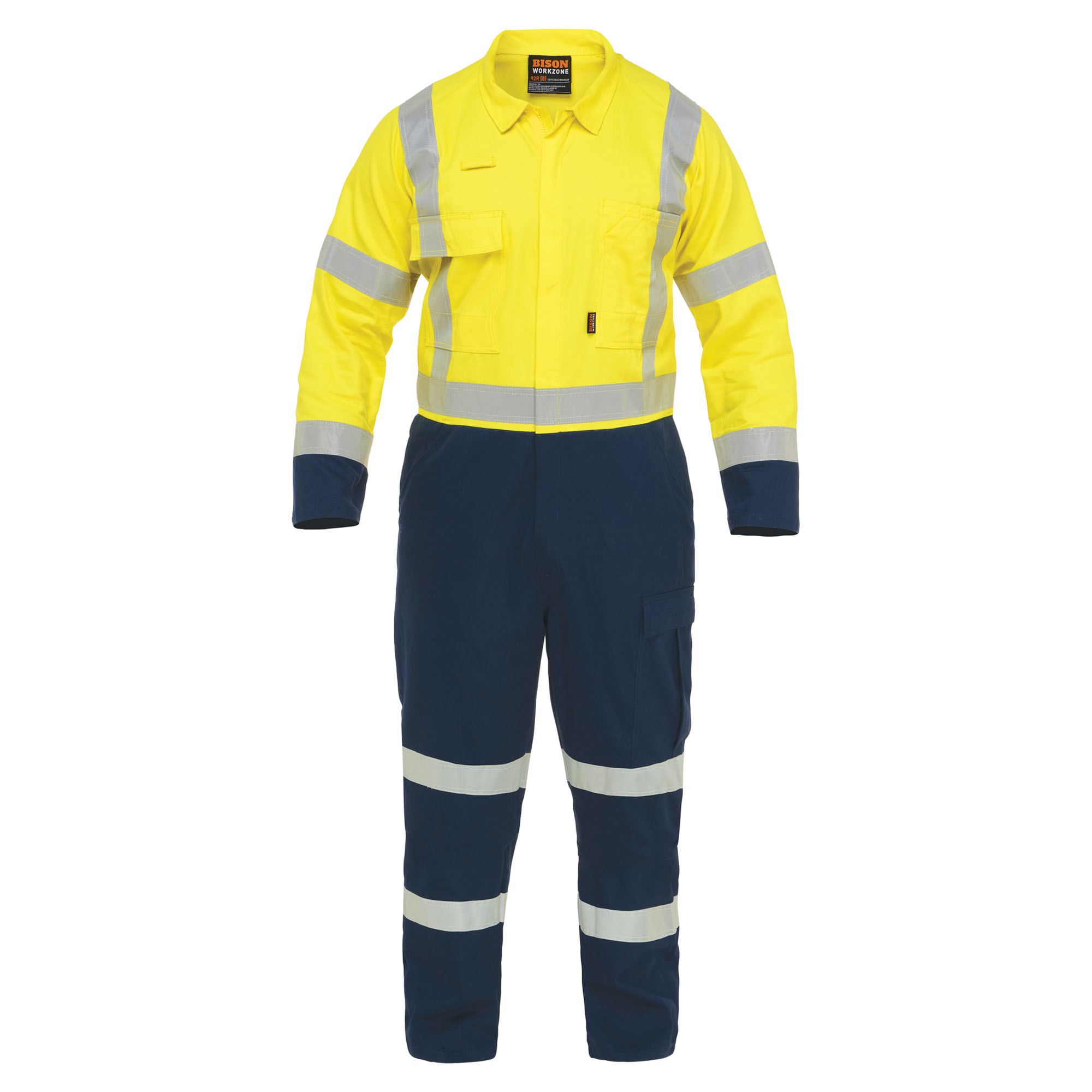 Overall Day/Night Cotton Zip (CTPCO) Overall Day/Night Cotton Zip Yellow Navy
