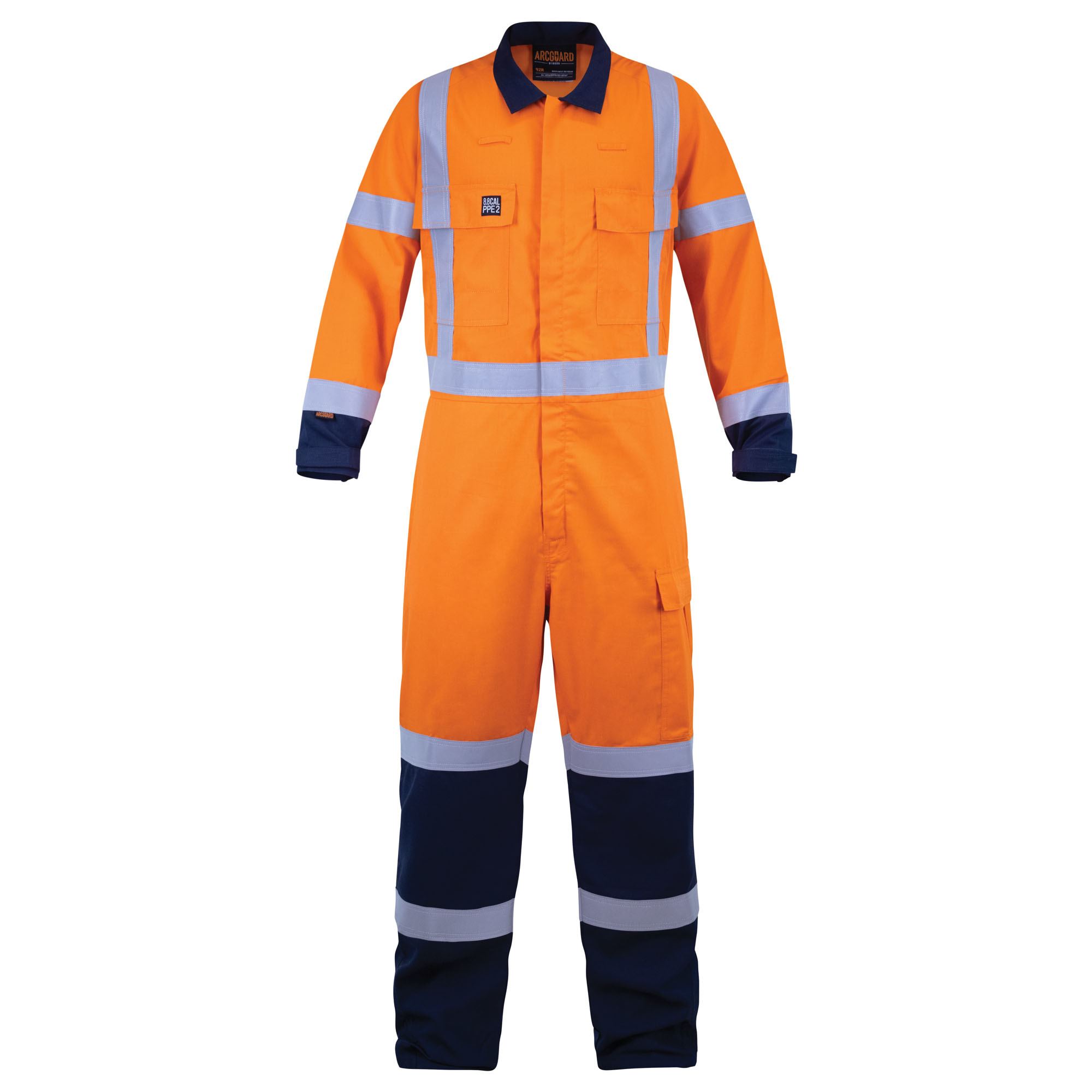 Overall Arcguard 8.8Cal TTMC Inheralite Zip Orange Overall Arcguard 8.8Cal TTMC Inheralite Zip Orange