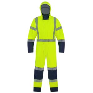 Overall Extreme Flex Day/Night Rain Yellow/Navy Overall Extreme Flex Day/Night Rain Yellow/Navy