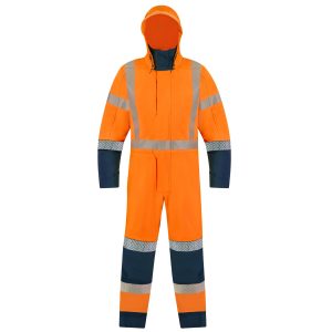 Overall Extreme Flex TTMC X-Back Rain Orange/Navy Overall Extreme Flex TTMC X-Back Rain Orange/Navy