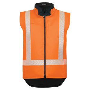 Reversible Puffer Vest Stamina Eco TTMC Orange Reversible Puffer Vest Stamina Eco TTMC Orange