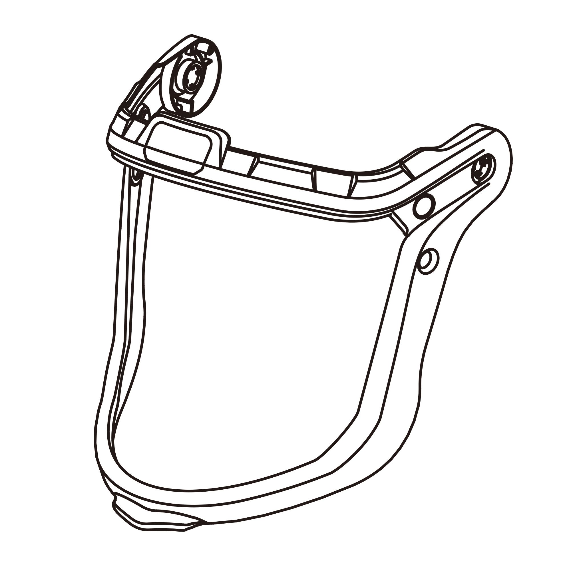 Vanguard G4 Visor Frame Assembly Vanguard G4 Visor Frame Assembly