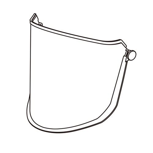 Vanguard G4 PAPR Front / Inside Cover Impact Lens Vanguard G4 PAPR Front / Inside Cover Impact Lens