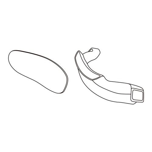 Vanguard G4 PAPR Helmet Sweatbands - Front and Bac Vanguard G4 PAPR Helmet Sweatbands - Front and Bac