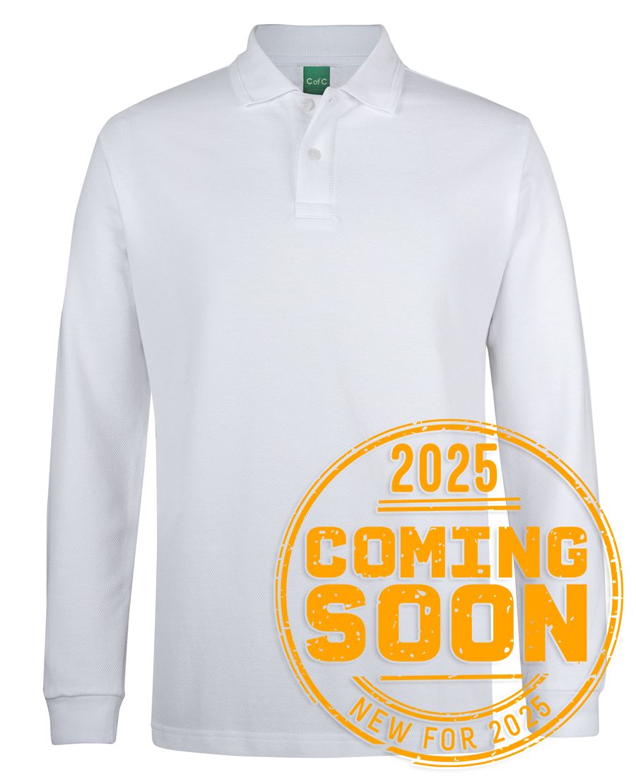 C of C L/S 320G POPCORN COTTON POLO C of C L/S 320G POPCORN COTTON POLO