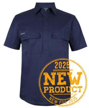JB's S/S 150G STRETCH CLOSE FRONT WORK SHIRT JB's S/S 150G STRETCH CLOSE FRONT WORK SHIRT