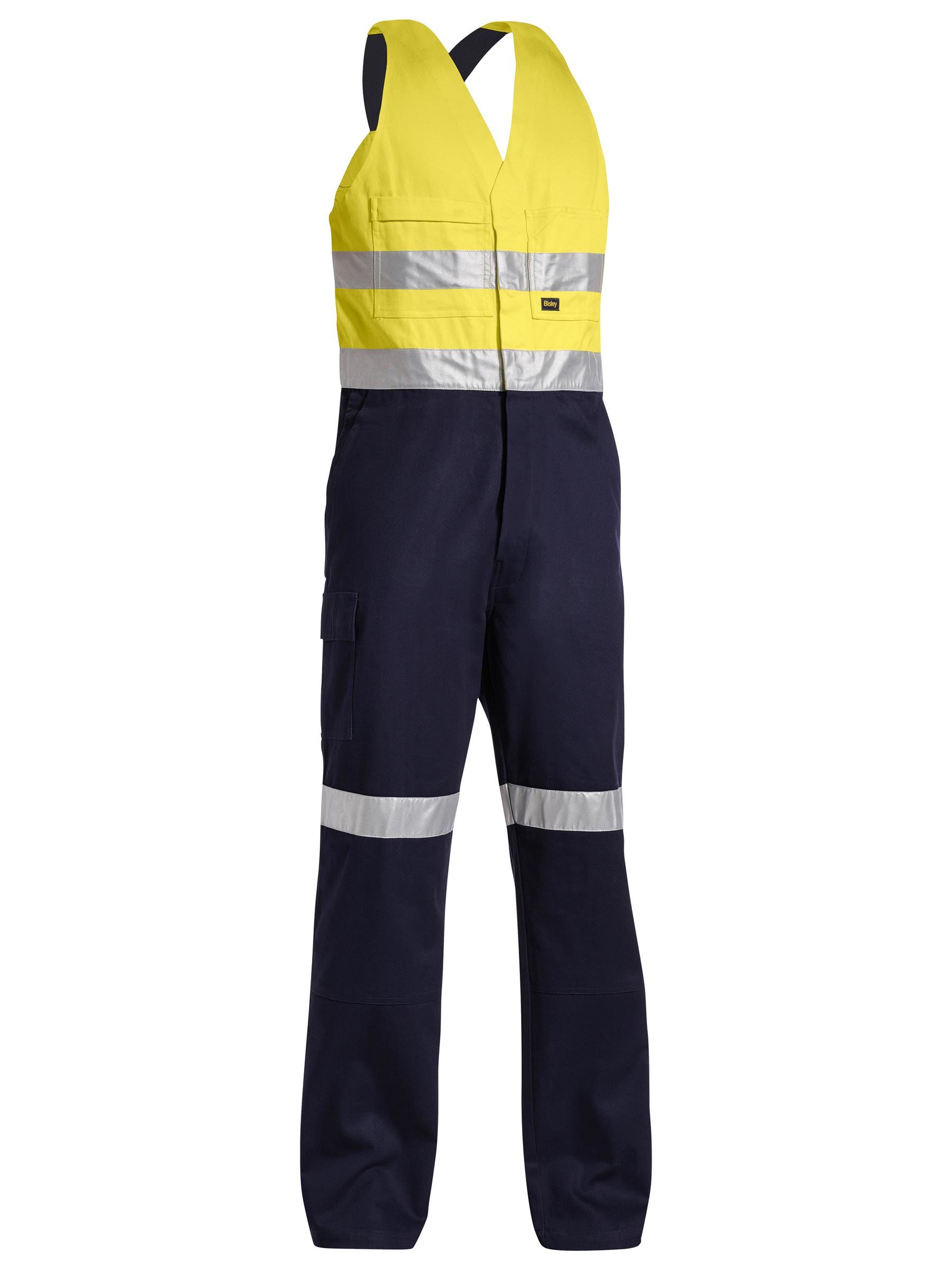 Taped Hi Vis Action Back Overall Taped Hi Vis Action Back Overall