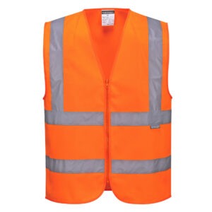 Hi-Vis Zipped Band and Brace Vest Hi-Vis Zipped Band and Brace Vest