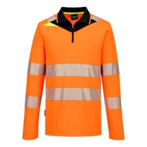DX4 Hi-Vis Polo Shirt L/S DX4 Hi-Vis Polo Shirt L/S