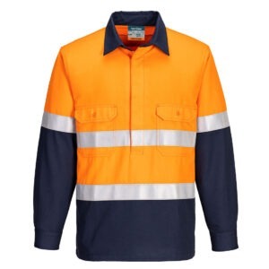 Portflame FR Class D/N Two-Tone Vented Shirt Portflame FR Class D/N Two-Tone Vented Shirt