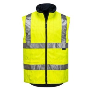 Mackay Hi-Vis Anti-Static Reversible Vest Mackay Hi-Vis Anti-Static Reversible Vest
