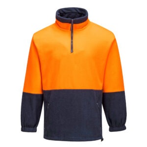Hi-Vis Contrast 1/4 Zip Class D Polar Fleece Hi-Vis Contrast 1/4 Zip Class D Polar Fleece