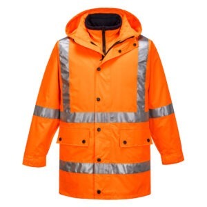 Max Hi-Vis X Back 4-in-1 Jacket Max Hi-Vis X Back 4-in-1 Jacket