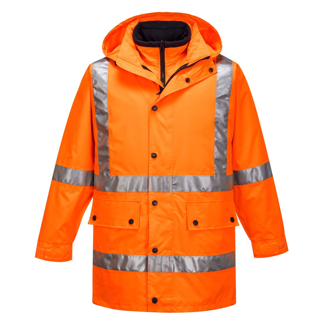 Max Hi-Vis X Back 4-in-1 Jacket Max Hi-Vis X Back 4-in-1 Jacket