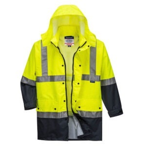Mackay Hi-Vis Anti-Static Rain Traffic Jacket Mackay Hi-Vis Anti-Static Rain Traffic Jacket