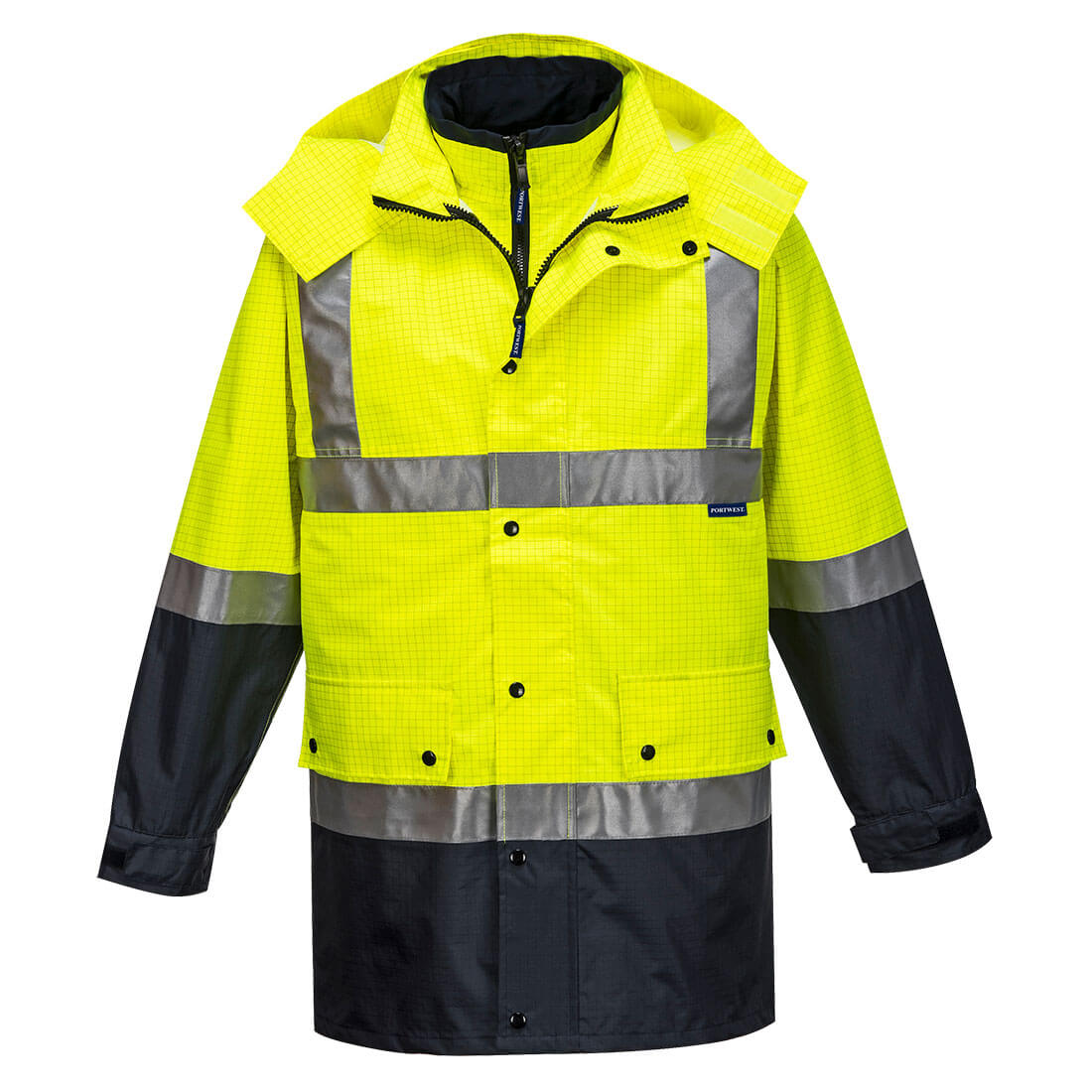 Mackay Hi-Vis Anti-Static 4-in-1 Jacket Mackay Hi-Vis Anti-Static 4-in-1 Jacket