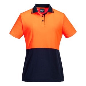 Hi-Vis Women's Cotton Comfort Contrast Class D Pol Hi-Vis Women's Cotton Comfort Contrast Class D Pol