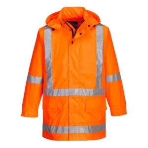 Max Hi-Vis X Back Rain Traffic Jacket Max Hi-Vis X Back Rain Traffic Jacket