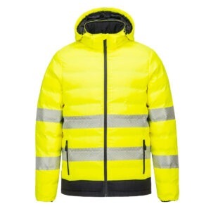 Hi-Vis Ultrasonic Heated Tunnel Jacket Hi-Vis Ultrasonic Heated Tunnel Jacket